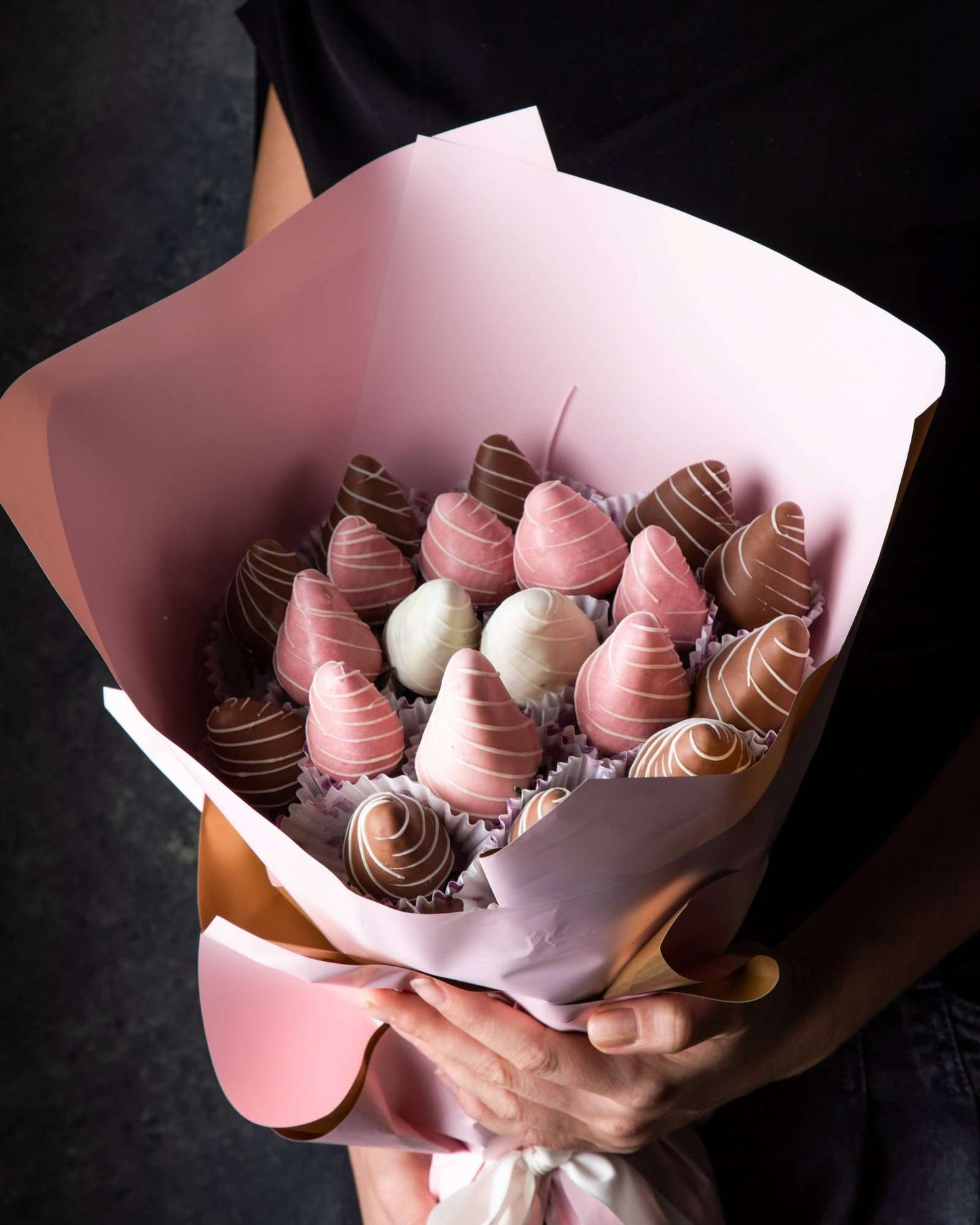 Chocolate Strawberry Bouquet by NJD