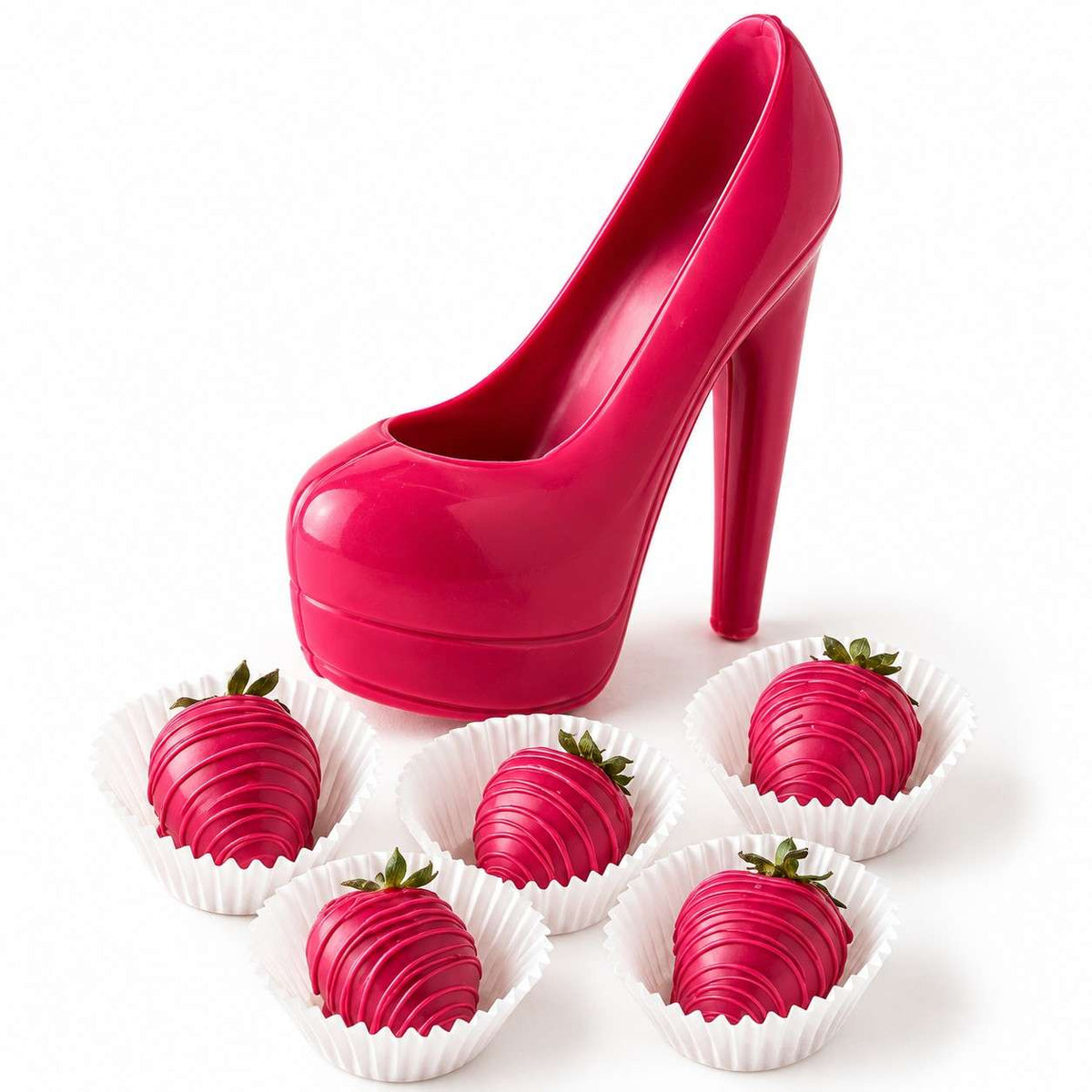Chocolate heel and Strawberries by NJD