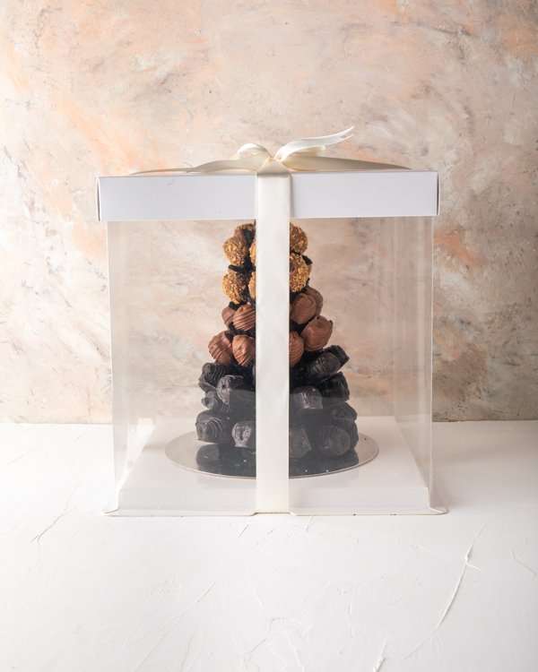 Gourmet Dates Tower Gift Arrangement