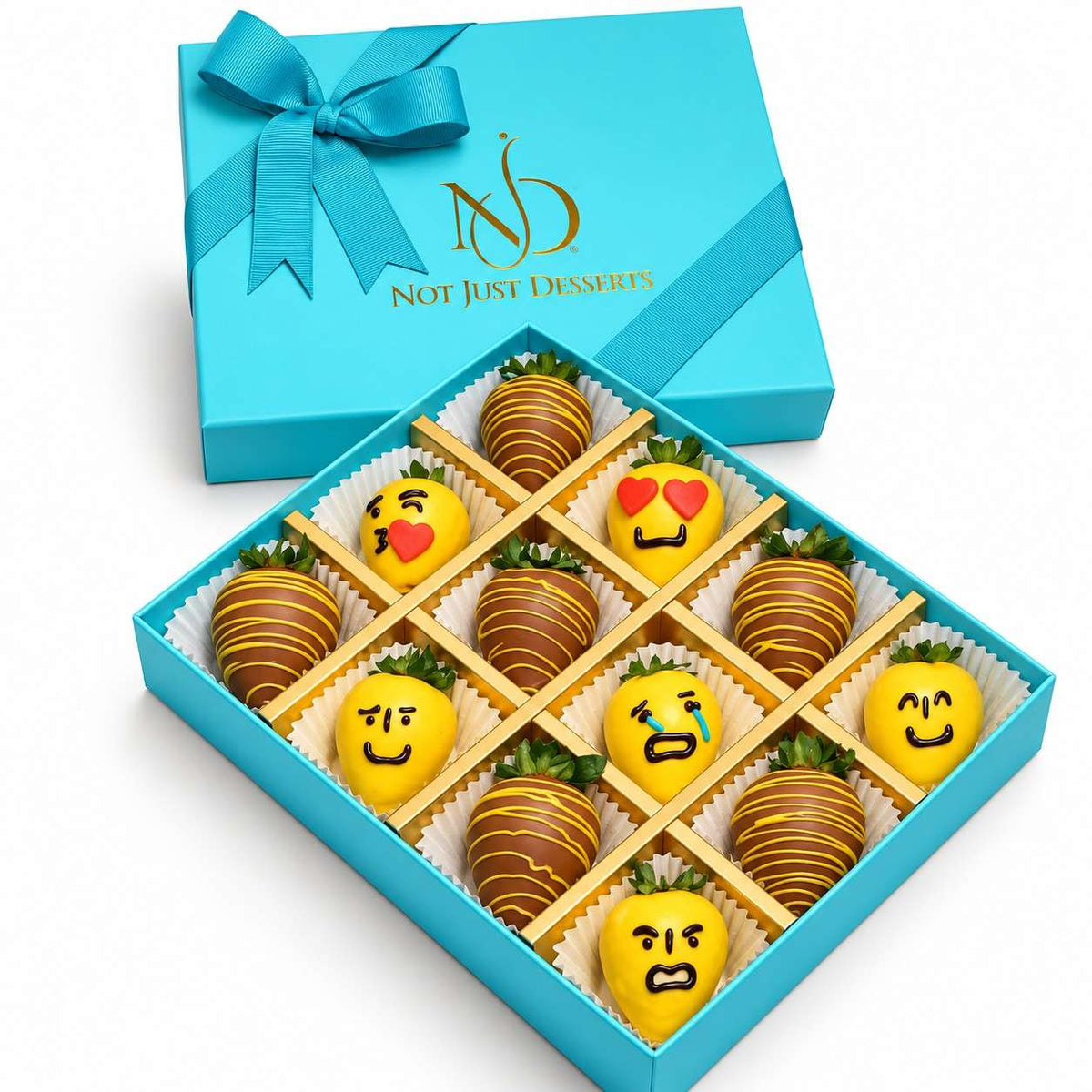 Emoji Chocolate Strawberries by NJD