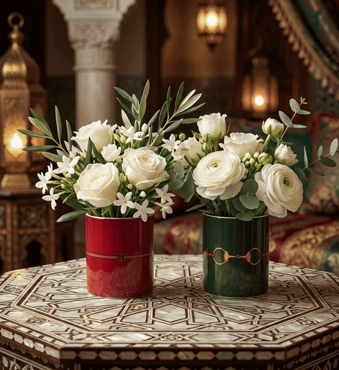 Fares Mini Vase - Red