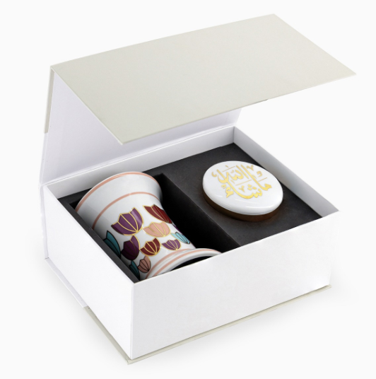 Khaizaran Mabkhara Burner & Trinket Box Gift Set