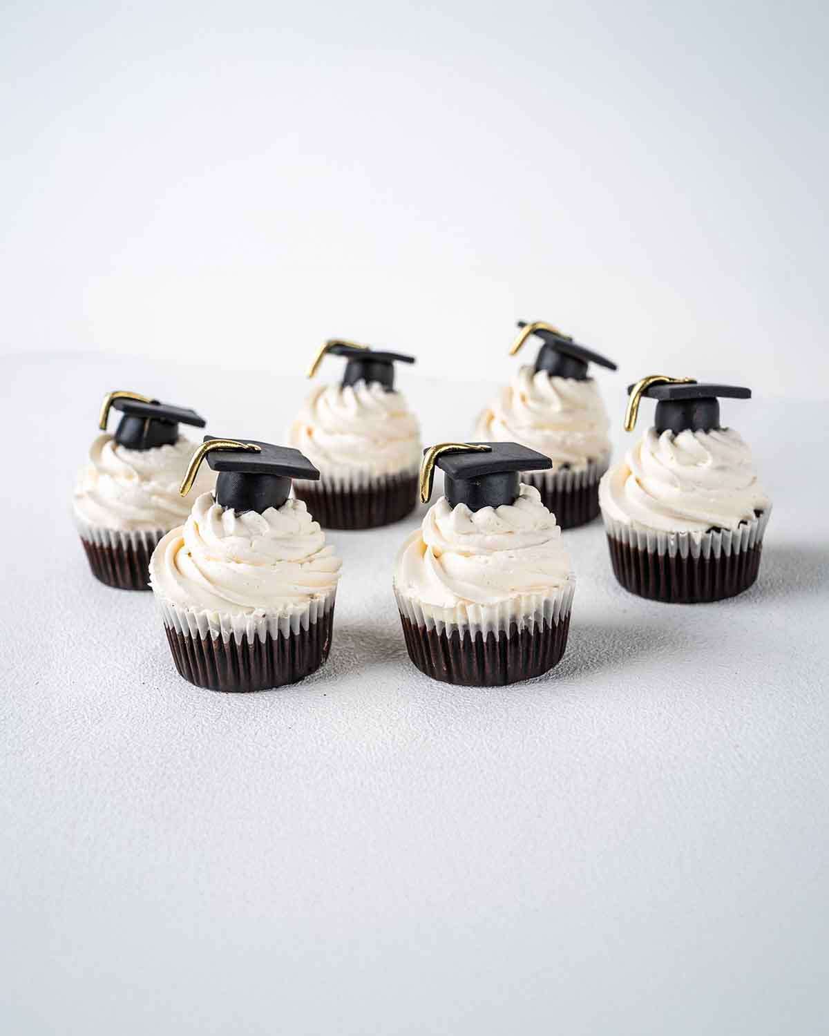 Graduation Theme Cupcakes by NJD