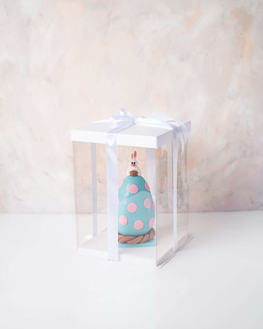 Blue and Pink Chocolate Egg by NJD