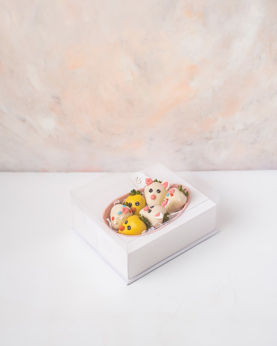Eggs and Strawberries by NJD
