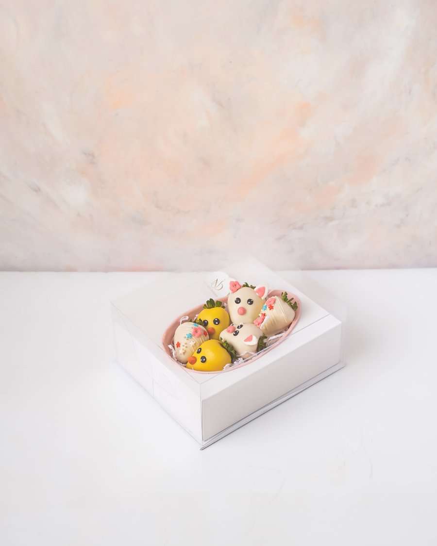 Eggs and Strawberries by NJD