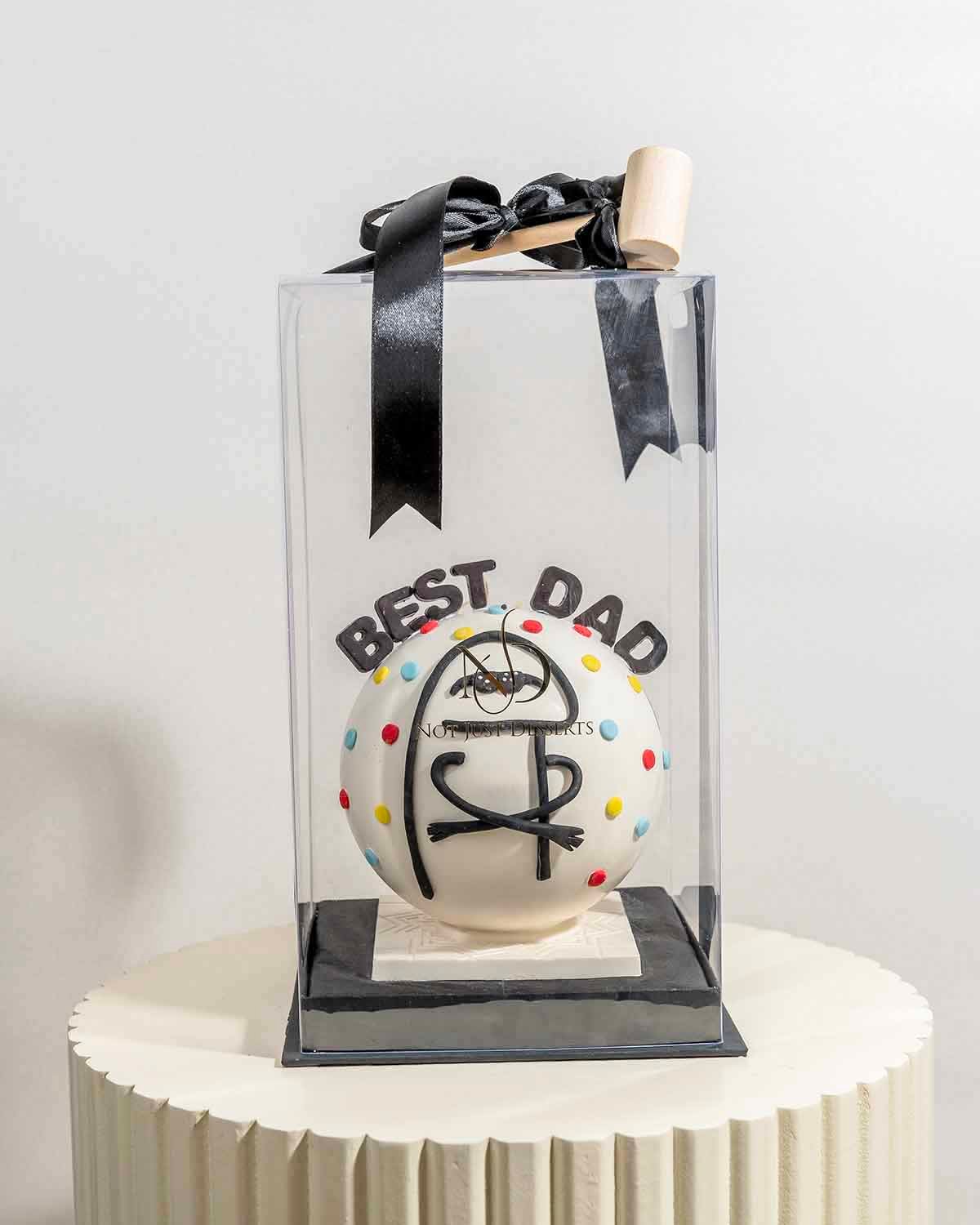 Best Dad Smashable Chocolate Gift by NJD