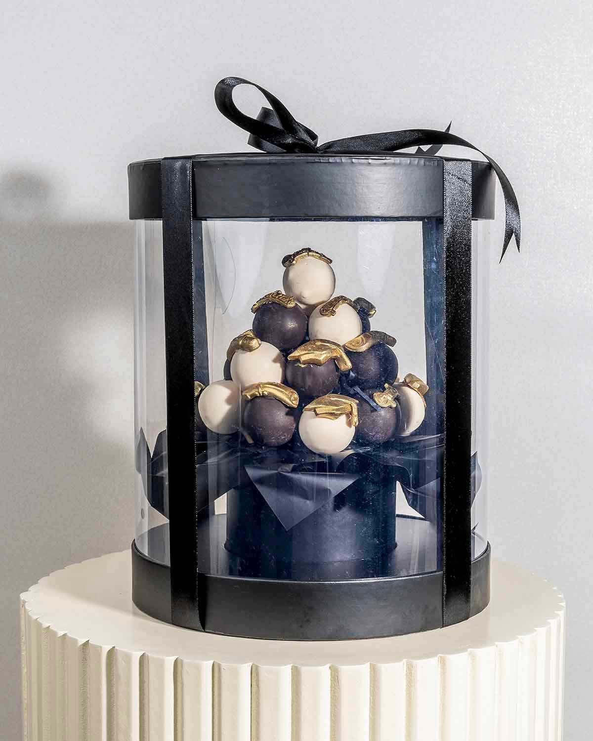 Graduation Theme Cake Pops Assortment by NJD