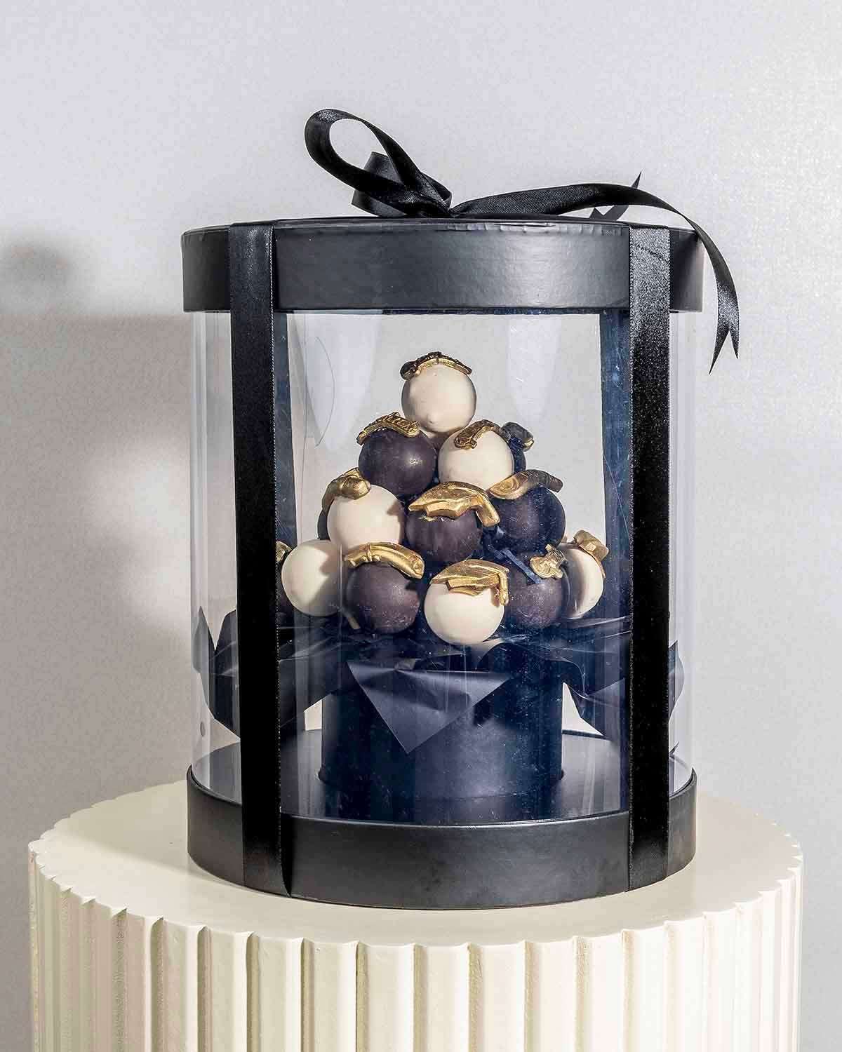 Graduation Theme Cake Pops Assortment by NJD