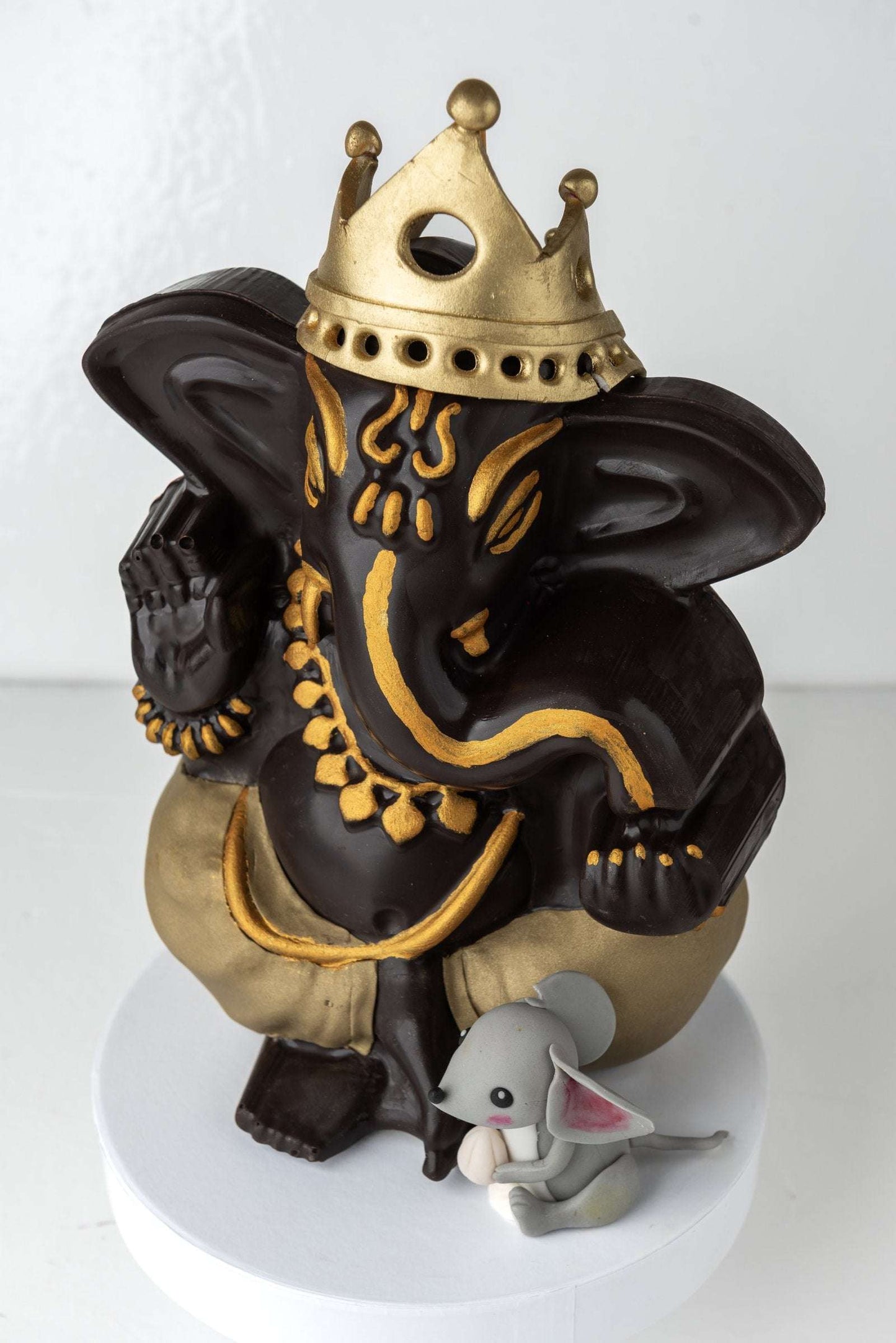 Dark Chocolate Eco Friendly Bappa with Mussa by NJD