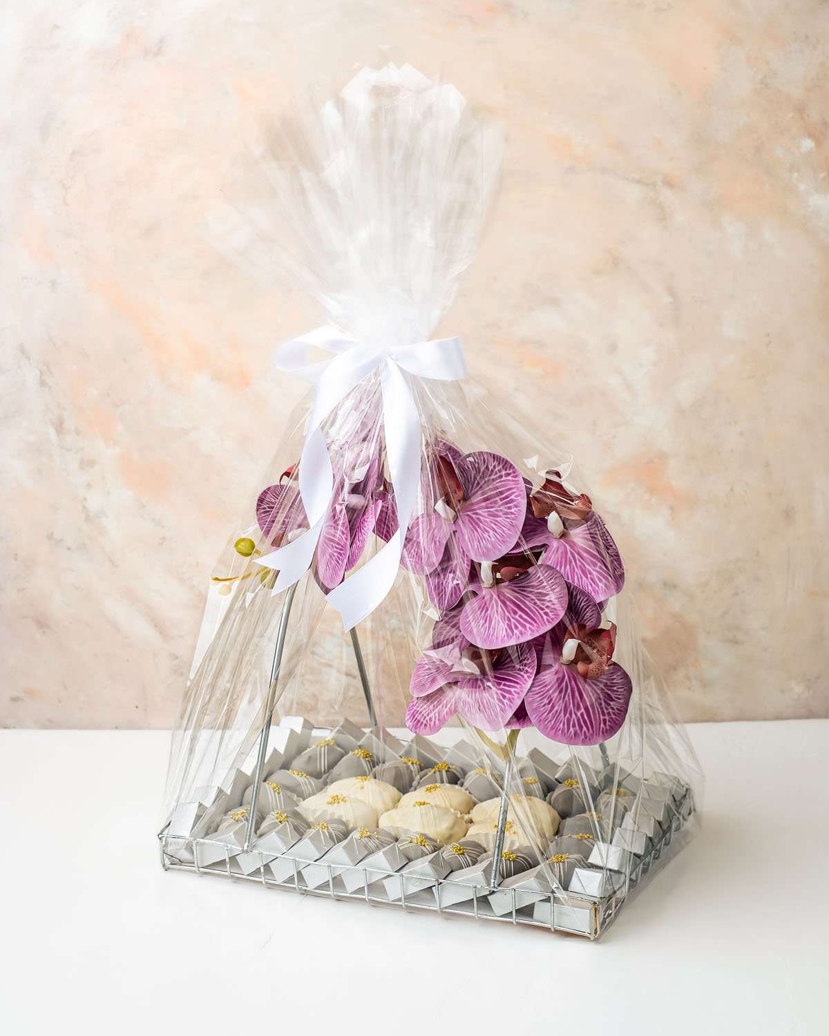 Luxury Chocolates and Dates Floral Gift Arrangement