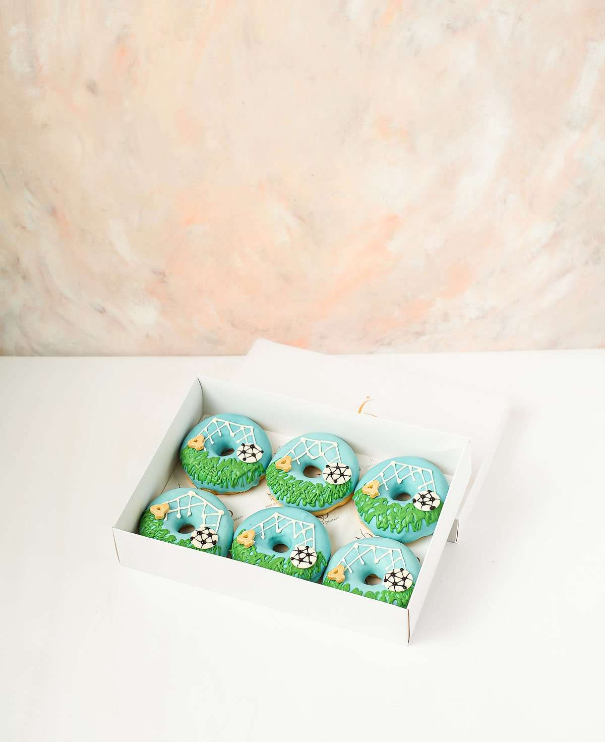 Soccer Theme Chocolate Donuts Gift by NJD