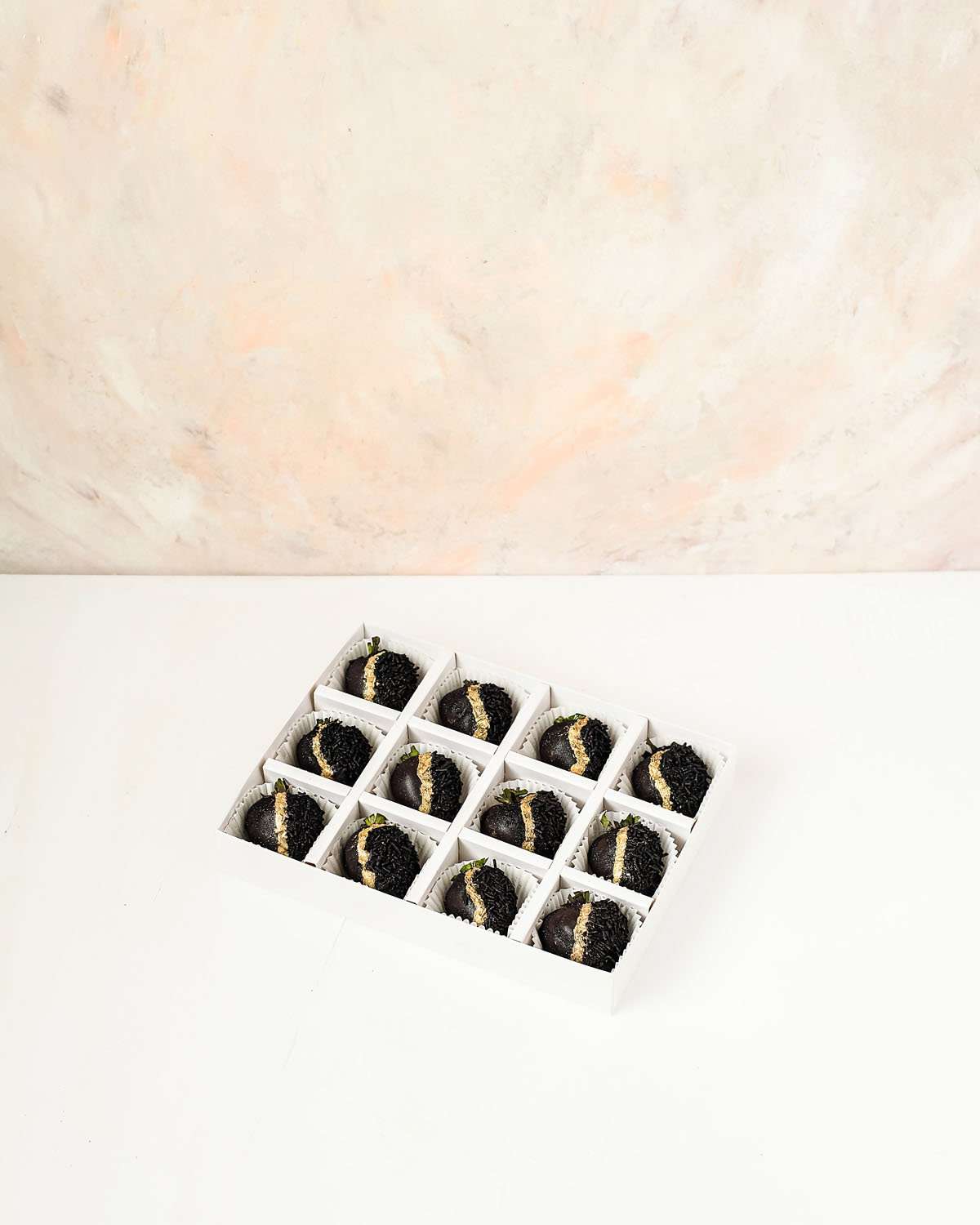 Dark Chocolate Covered Strawberries by NJD