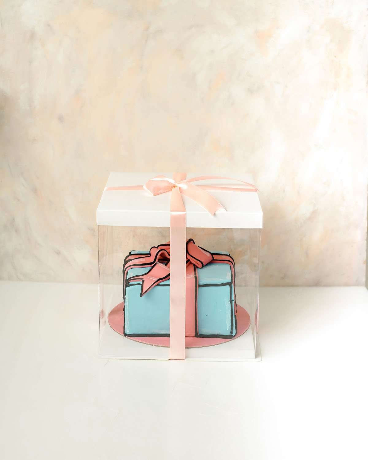 Gift Cartoon Cake by NJD