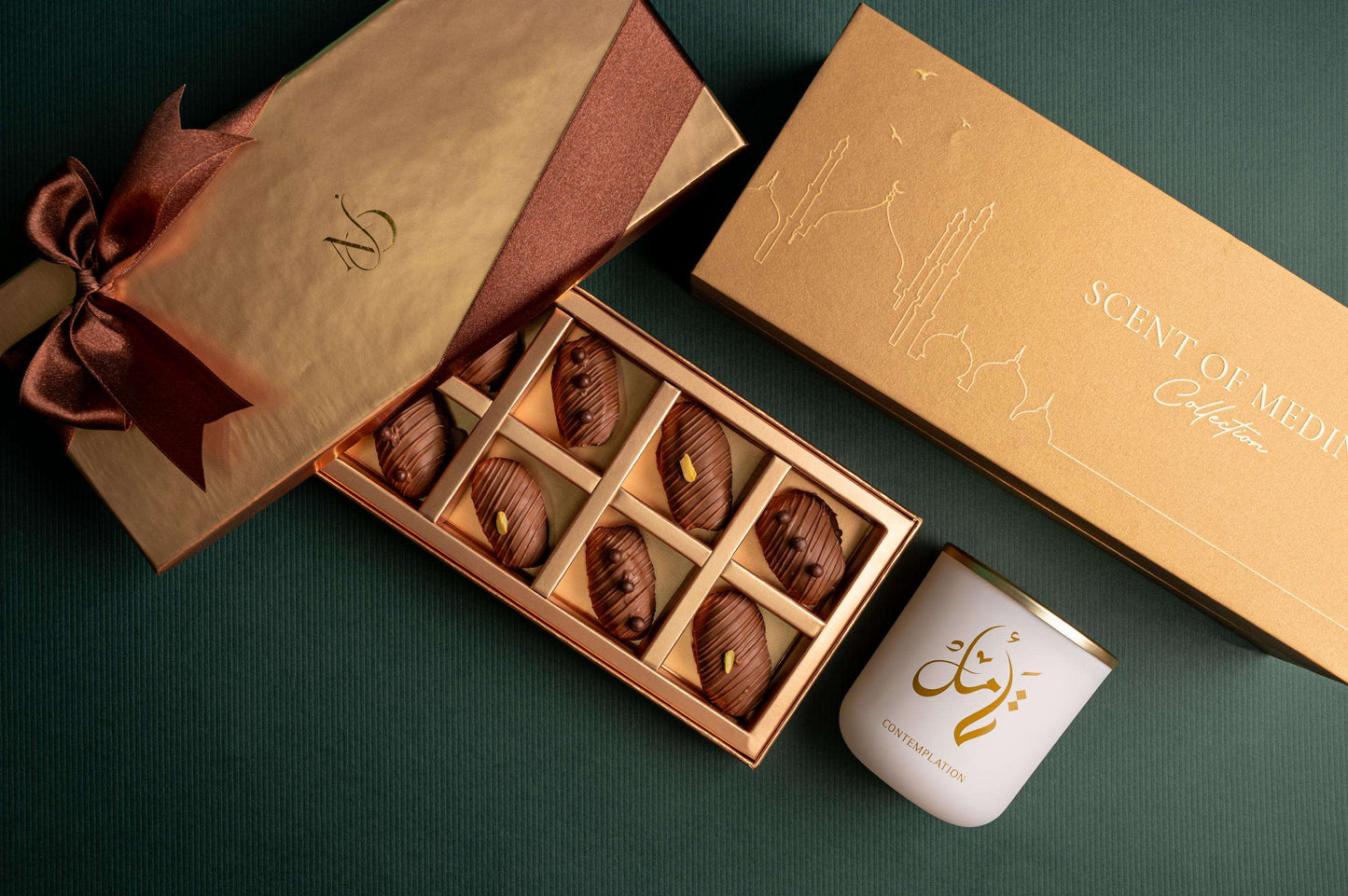 Scent of Medina x Signature Chocolate Dates Gift Set