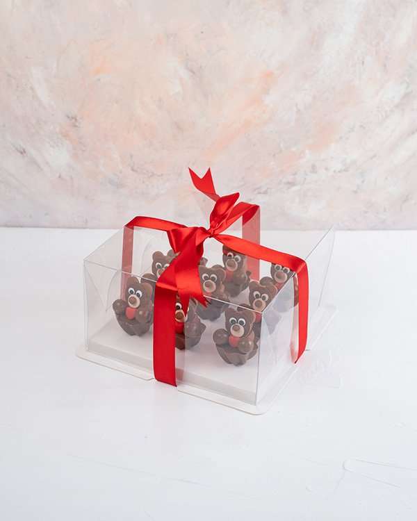 9 Assorted Chocolate Teddies by NJD