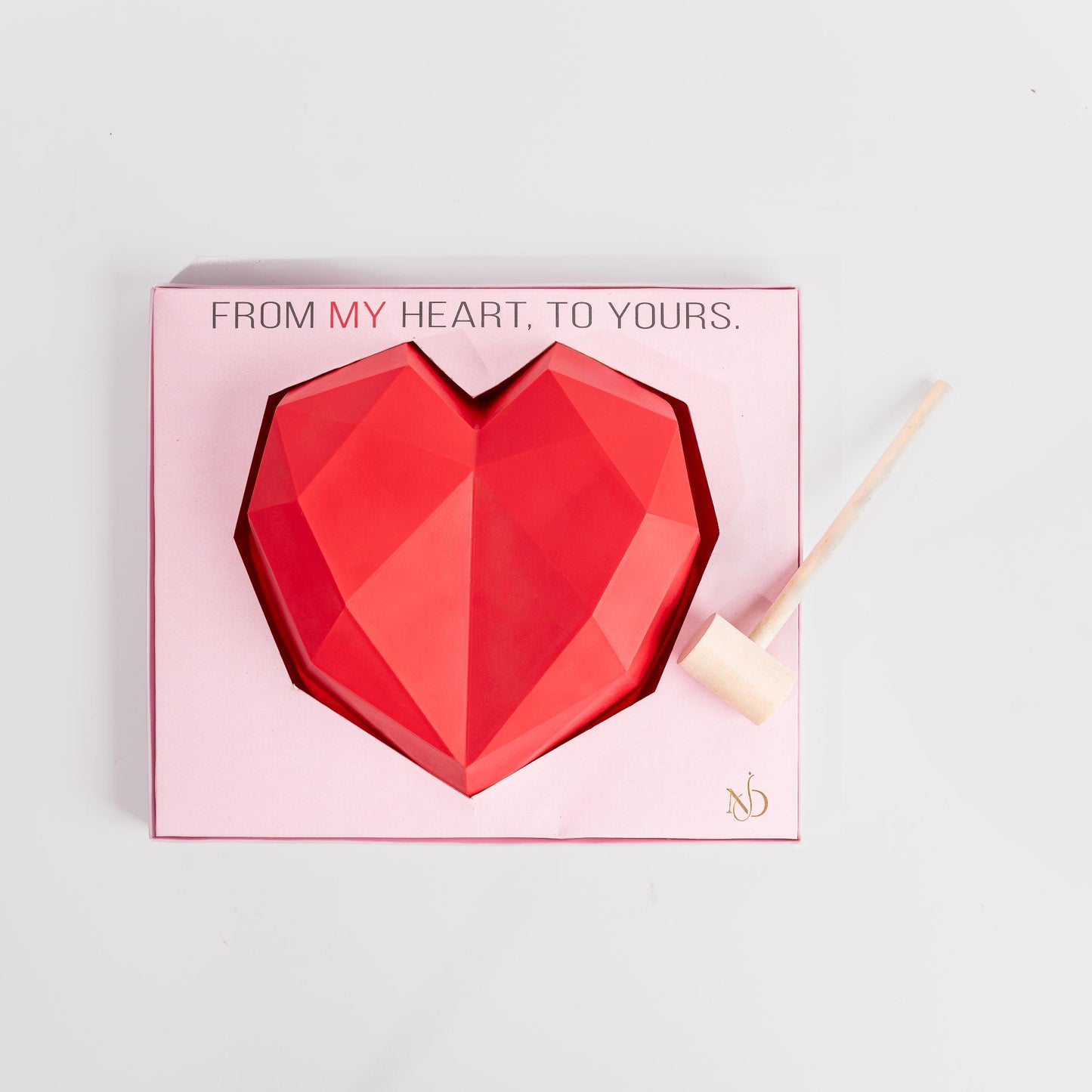 Luxury Smash Heart Chocolate Gift