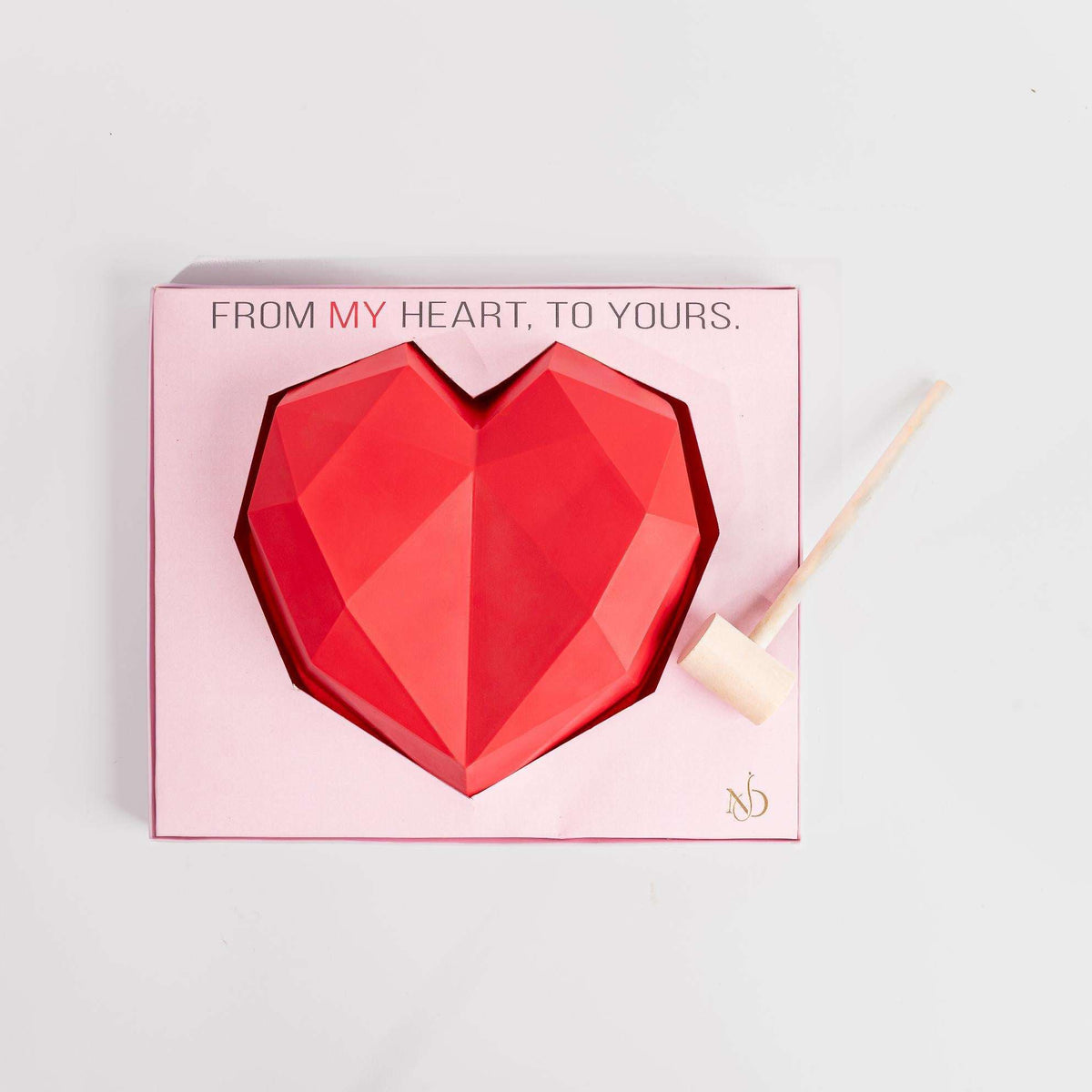 Luxury Smash Heart Chocolate Gift