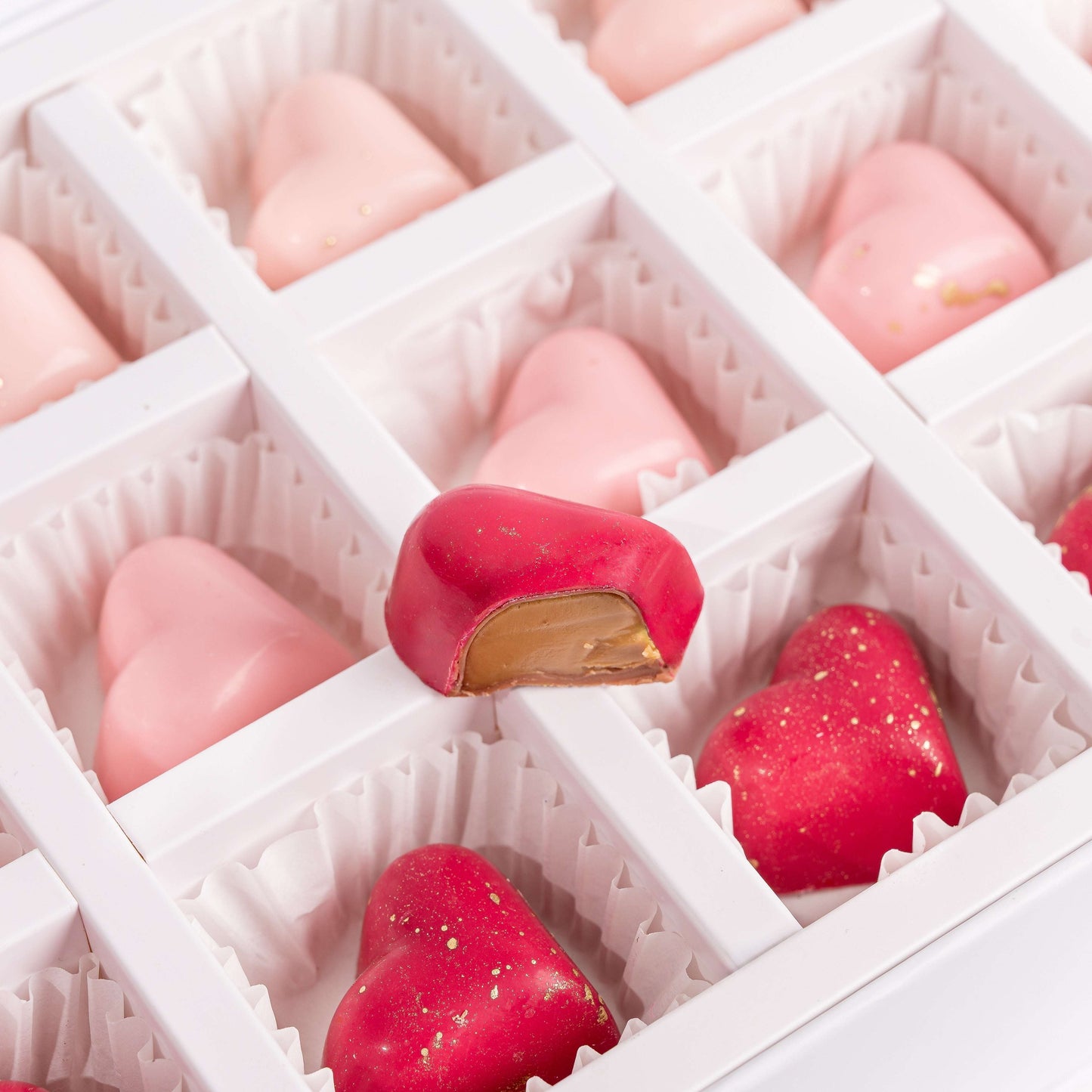 Assorted Hearts and Necklace Luxury Chocolate Gift Set