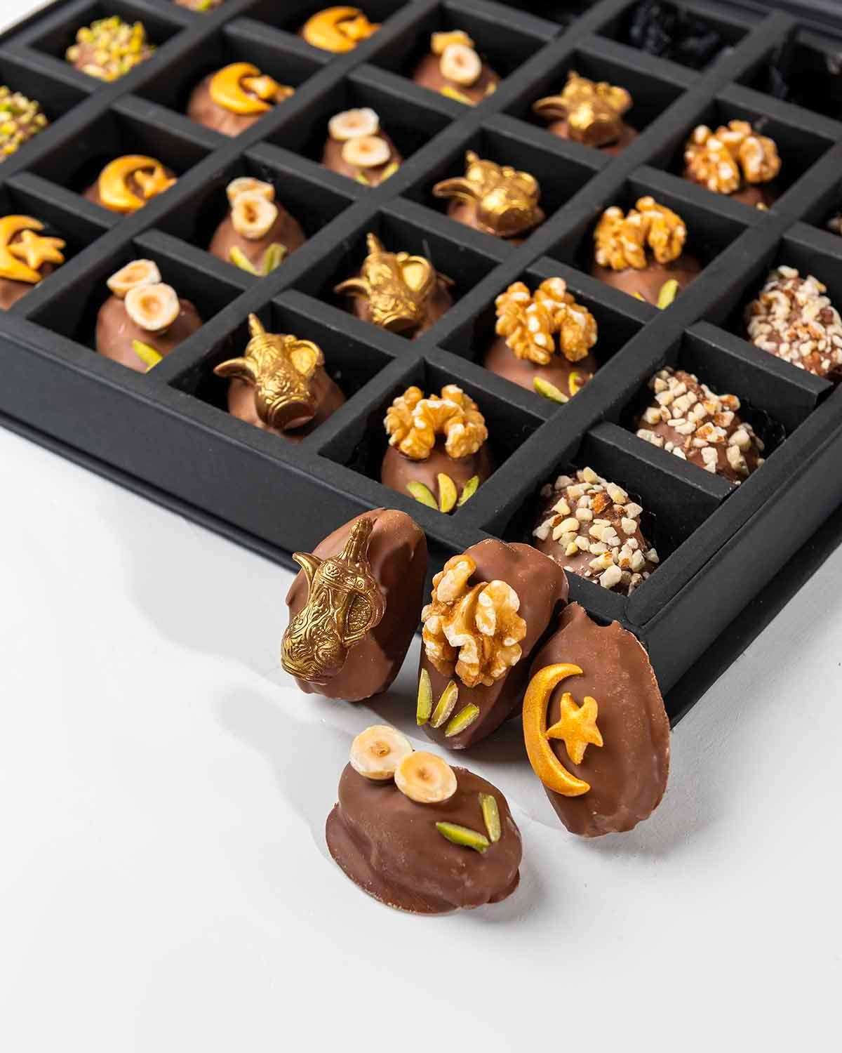 Designer Chocolate Dates 30pcs Gift Box