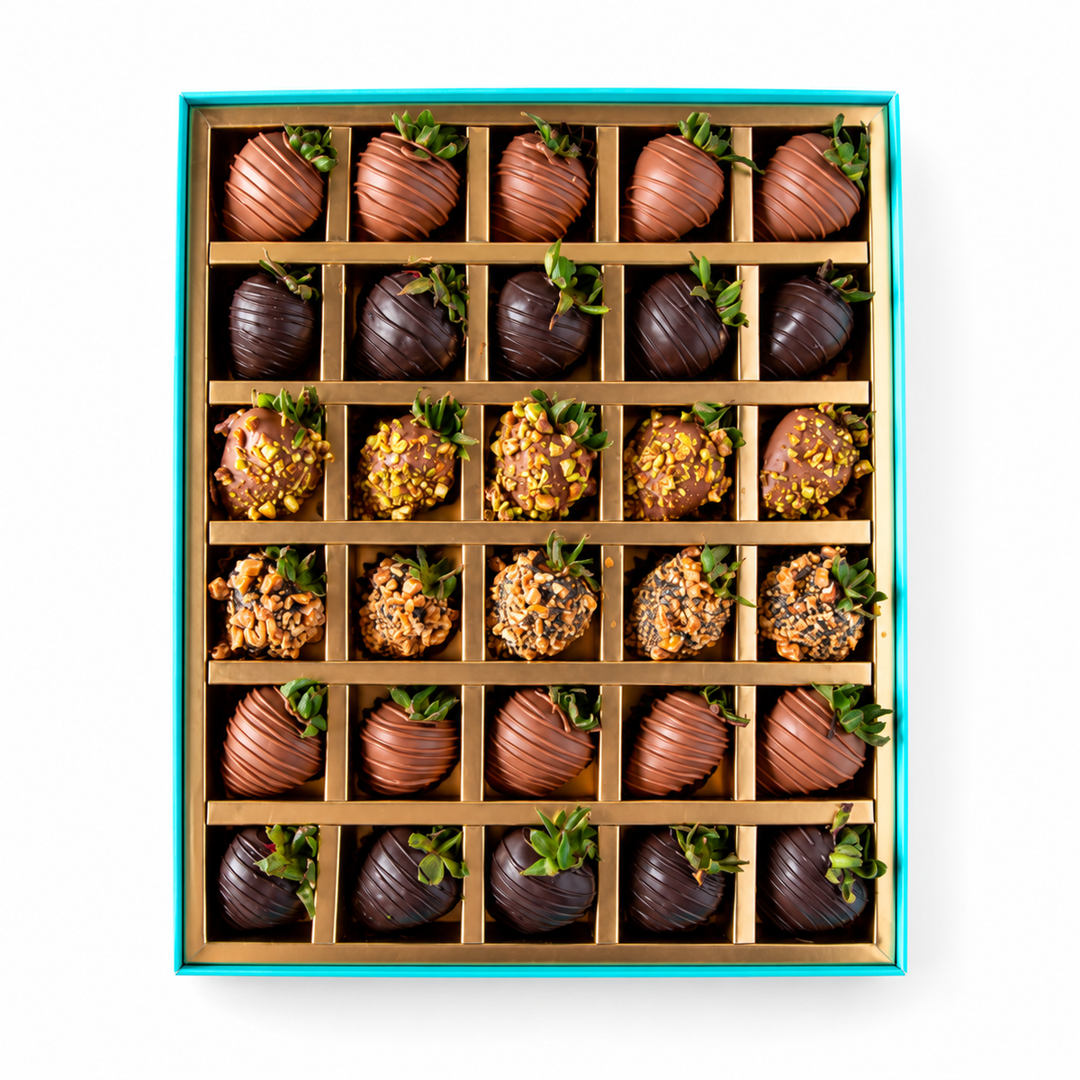 30pcs Chocolate Covered Strawberries by NJD