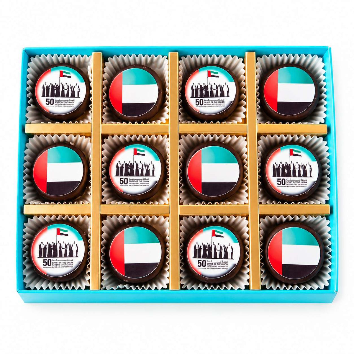 UAE National Flag Oreos 12pcs