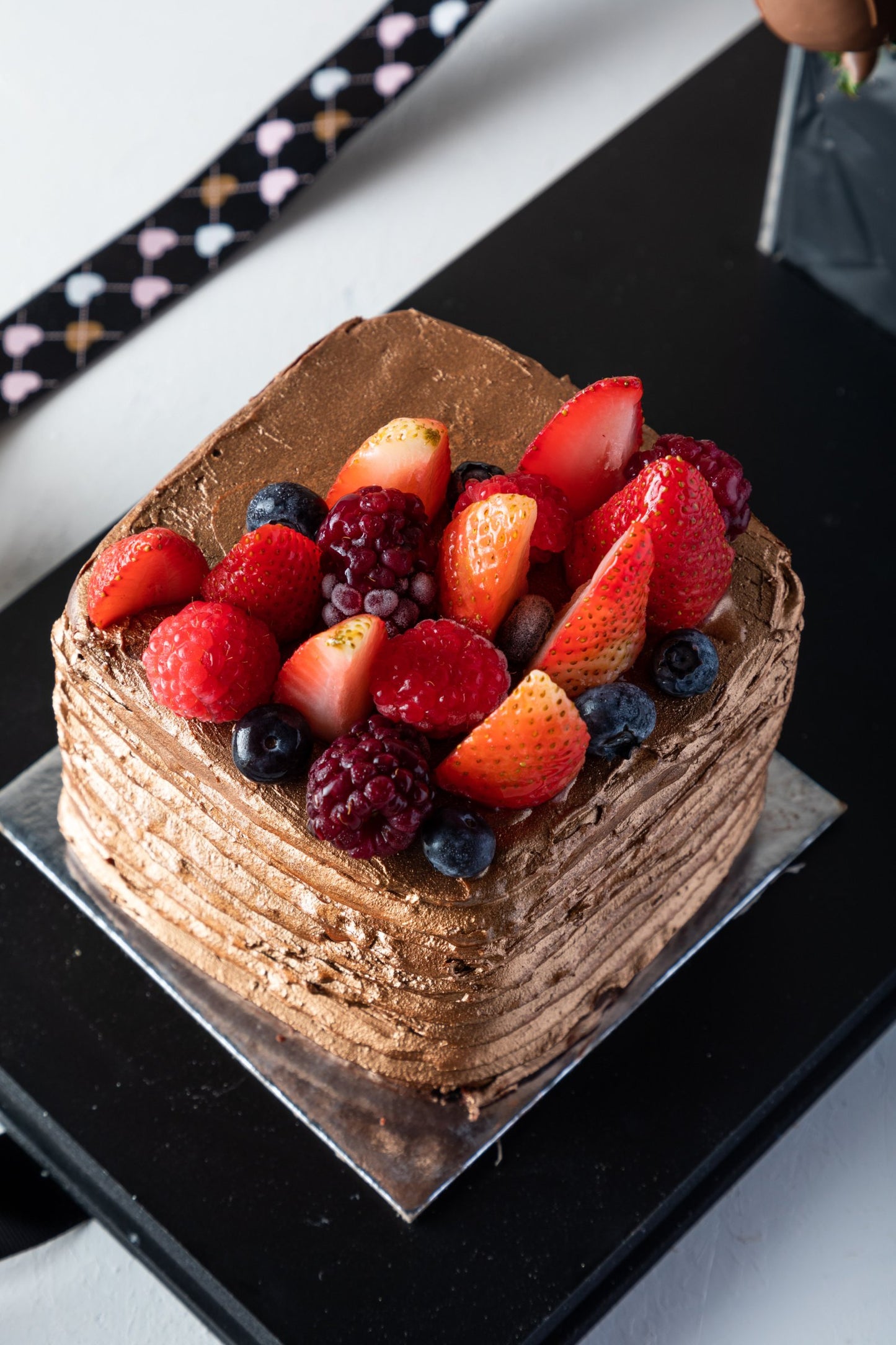Cake and Berries Arrangement by NJD