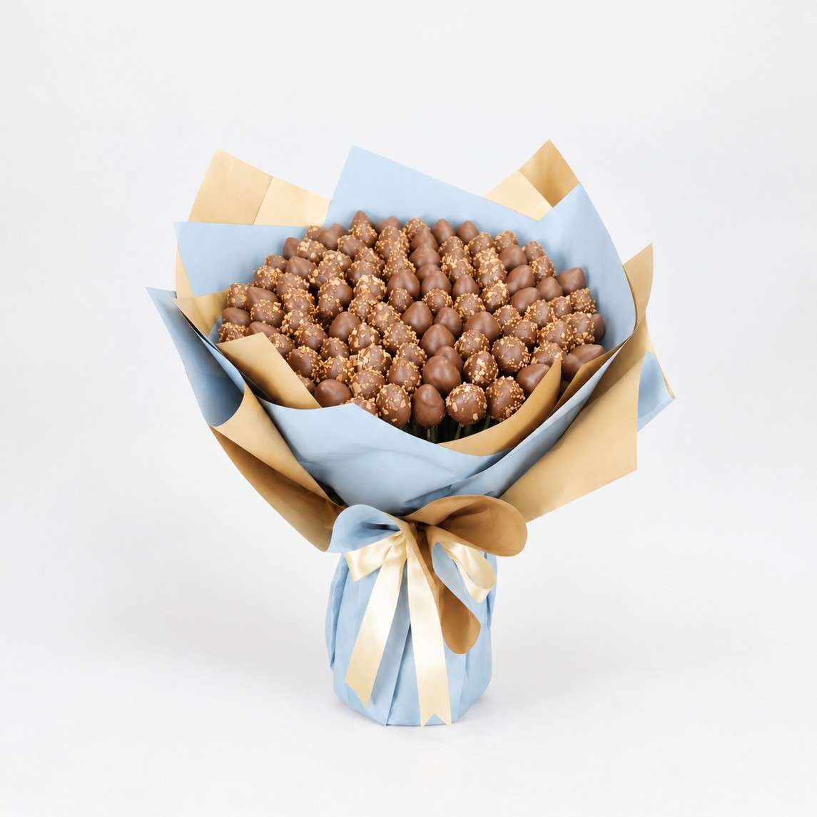 Grand Speculoos & Almond Chocolate Strawberry Bouquet – 100 Pieces
