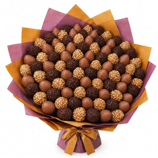 Grand Luxury Chocolate Strawberry Bouquet – 100 Pieces