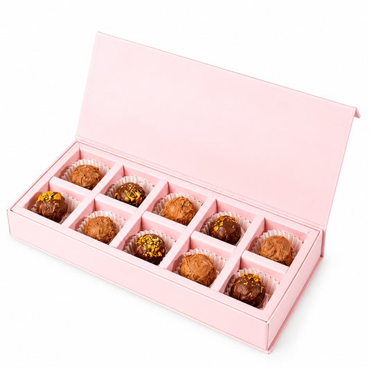 10 Assorted Milk Chocolate Truffles by NJD