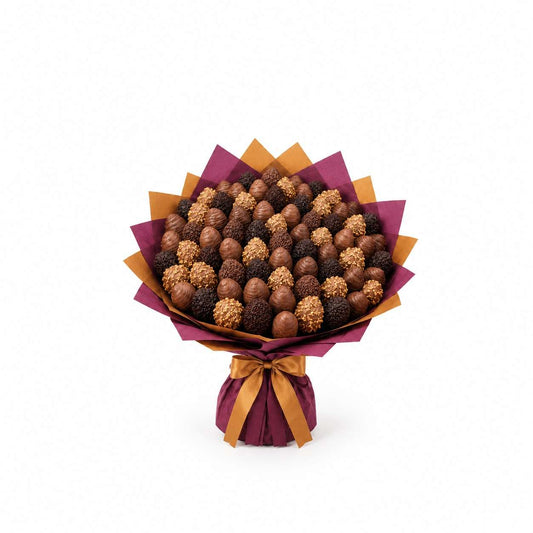 Medium  Luxury Chocolate Strawberry Bouquet – 55 Pieces