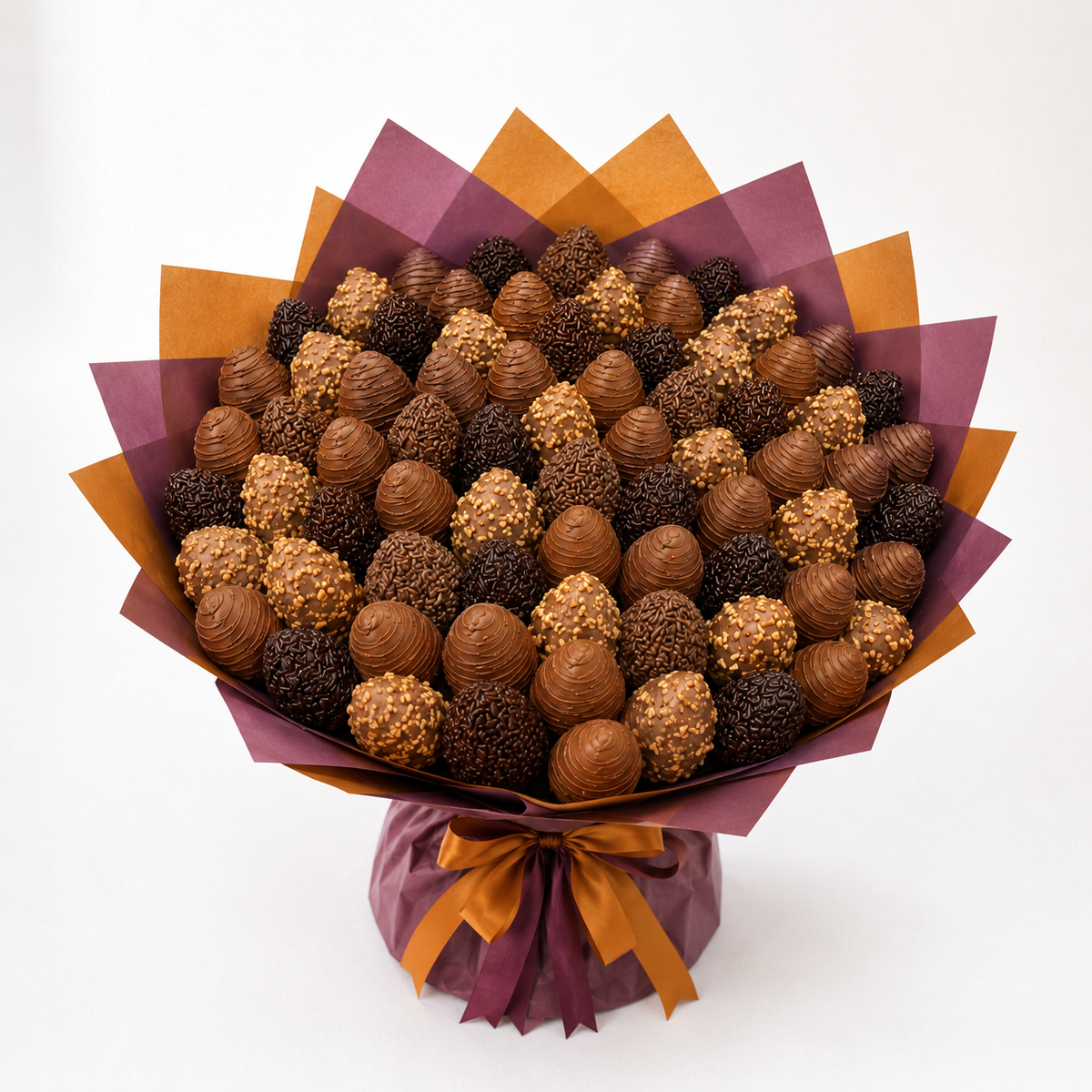 Medium  Luxury Chocolate Strawberry Bouquet – 55 Pieces
