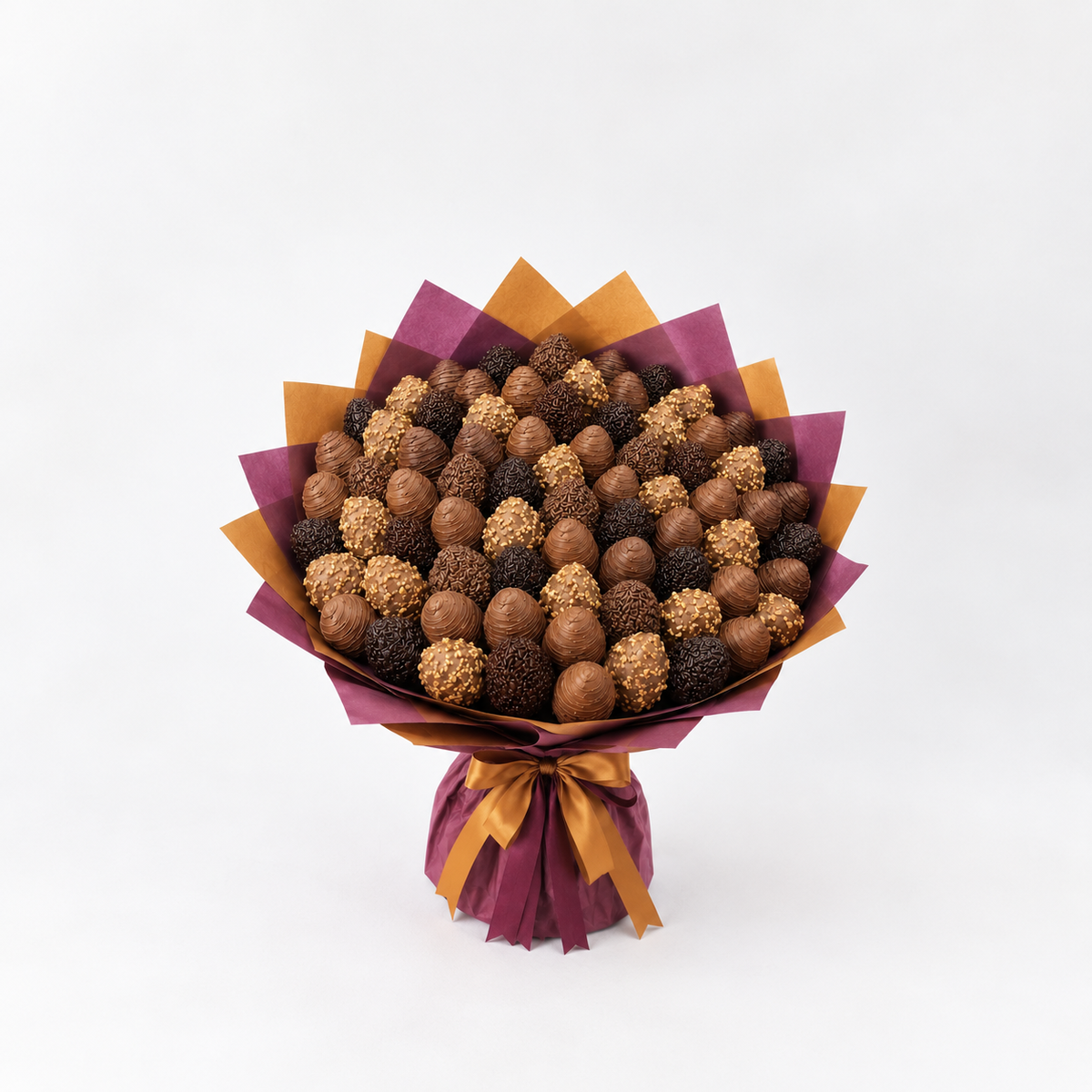 Medium  Luxury Chocolate Strawberry Bouquet – 55 Pieces
