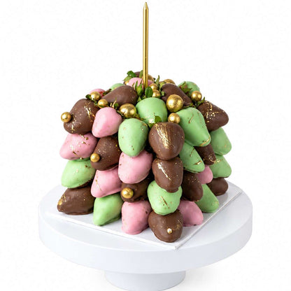 64 Chocolate Strawberries Cube by Cravings Cafe
