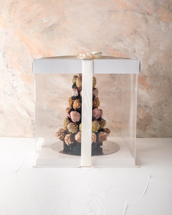 Chocolate Dates Tower Gift Arrangement
