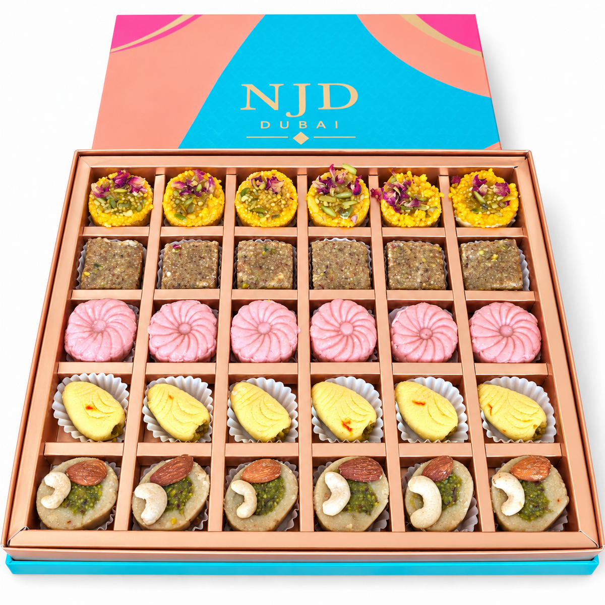 Assorted Artisanal Indian Desserts 1
