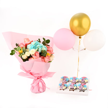 Elegant Birthday Surprise Box