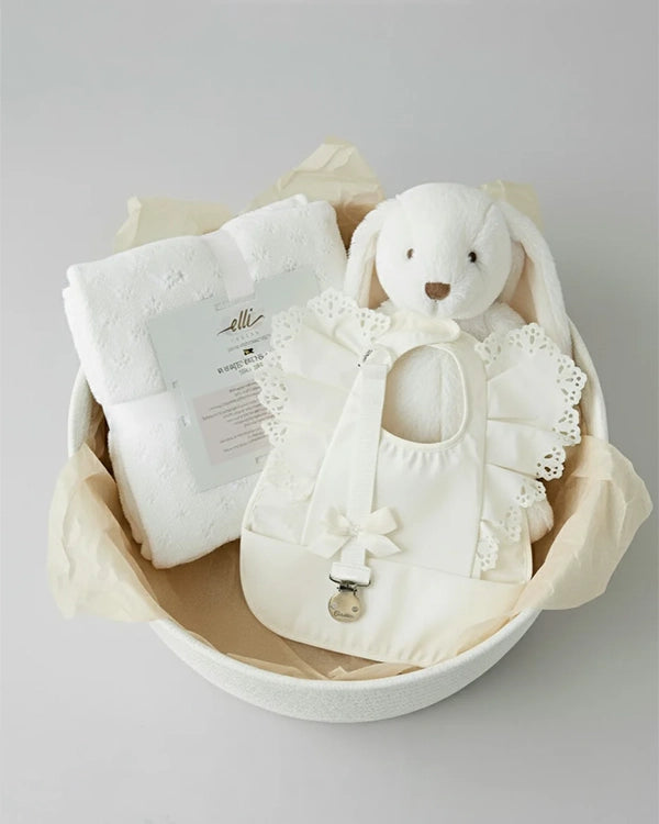 Baby Bliss Hamper Girl - White