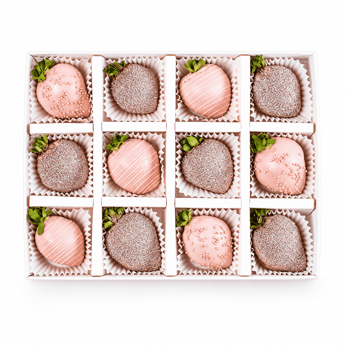 Sparkling Chocolate Covered Strawberries by NJD