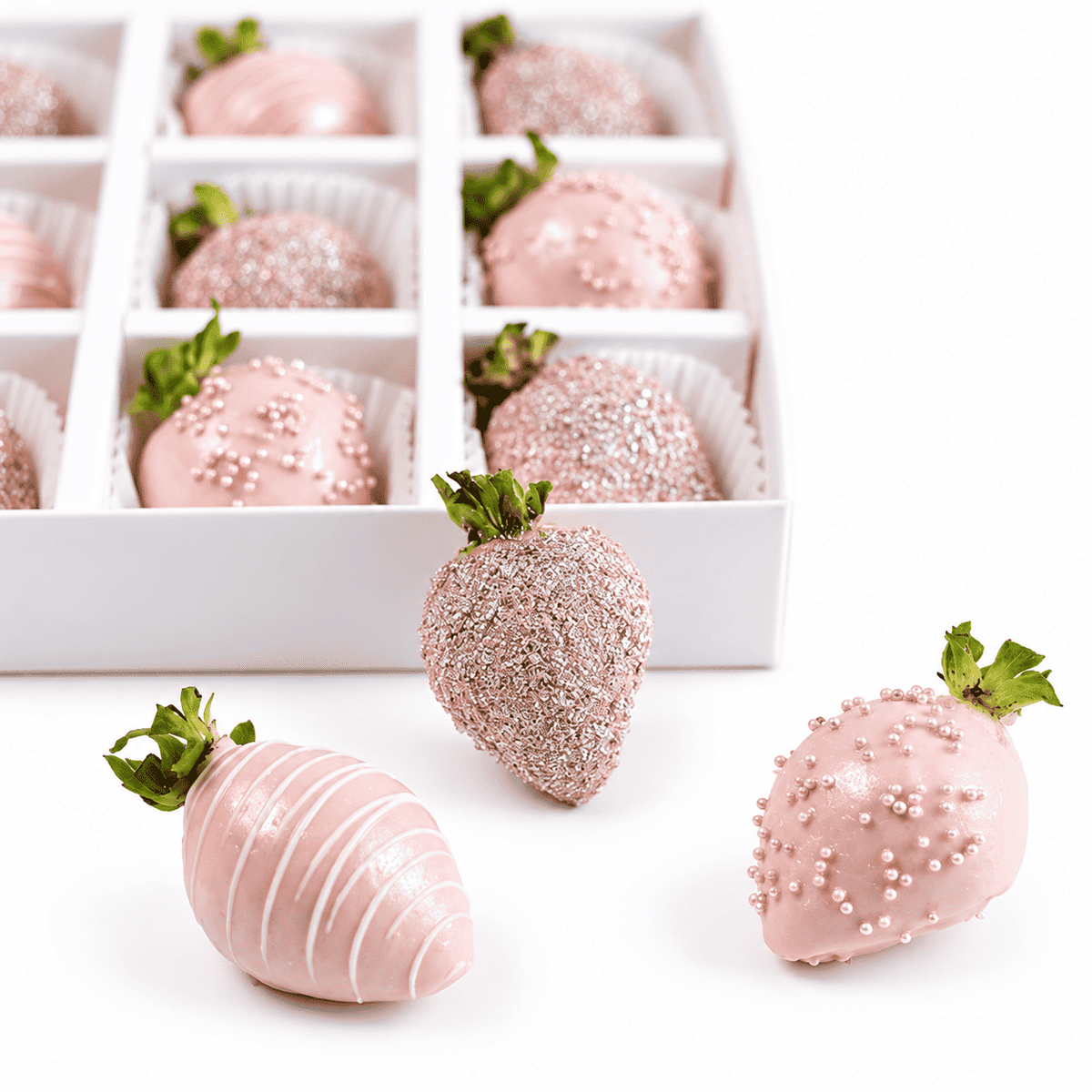 Sparkling Chocolate Covered Strawberries by NJD
