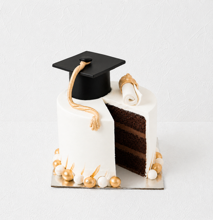 Mini Graduation Cake by NJD