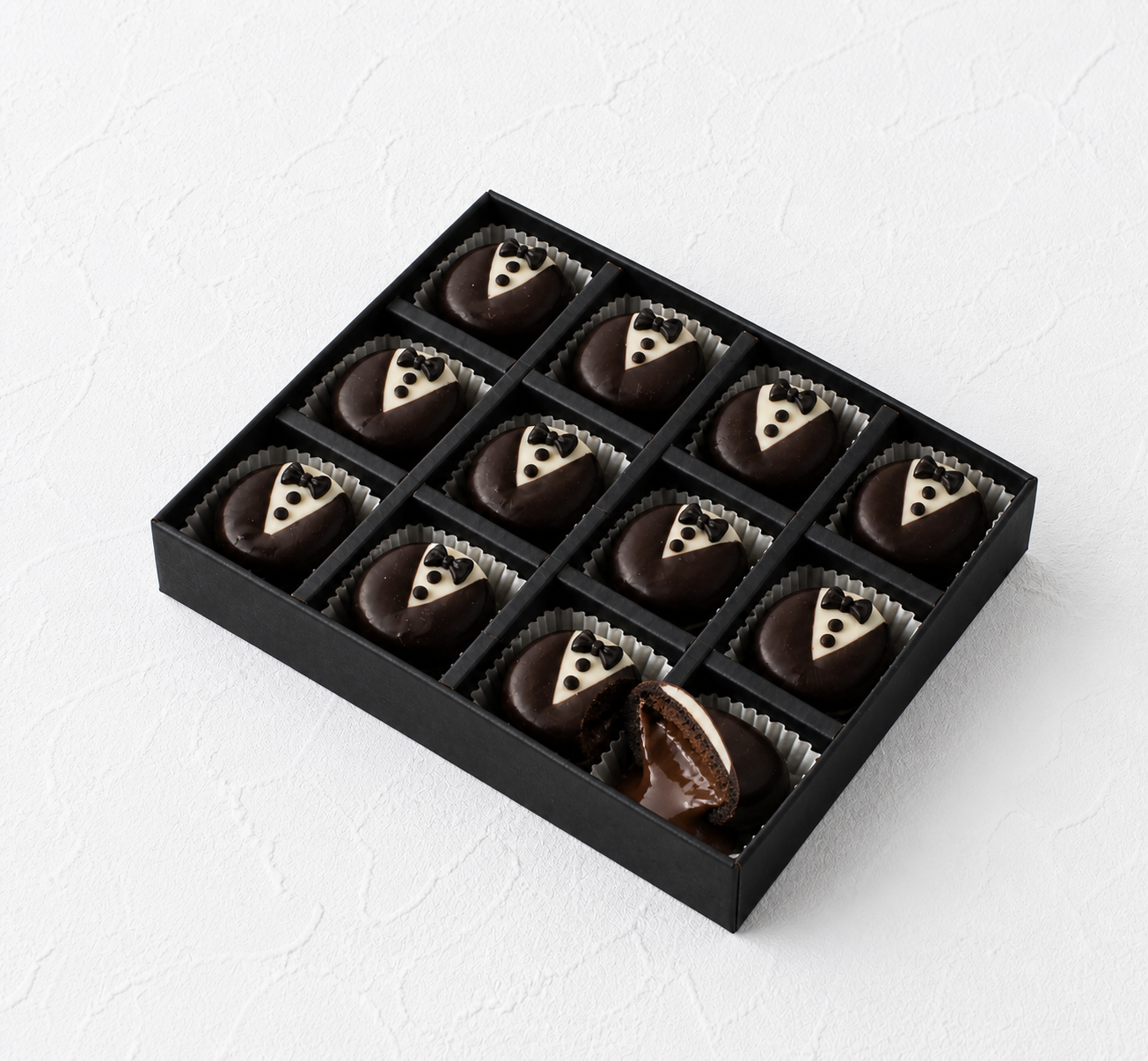 Suit Up Chocolate Covered Oreos by NJD