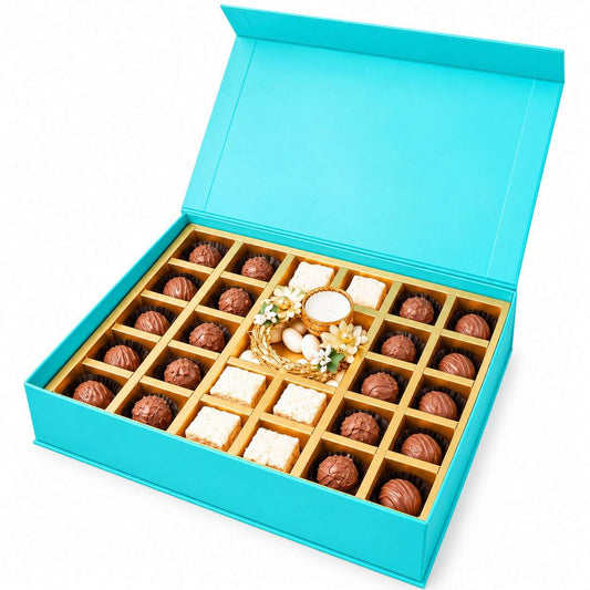 Chocolates and Coconut cake