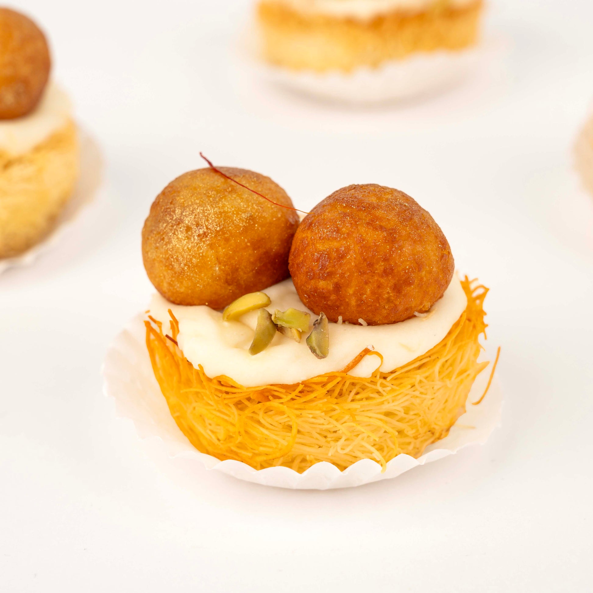 Diwali Fusion Jamun Kunafa Bites Set of 4