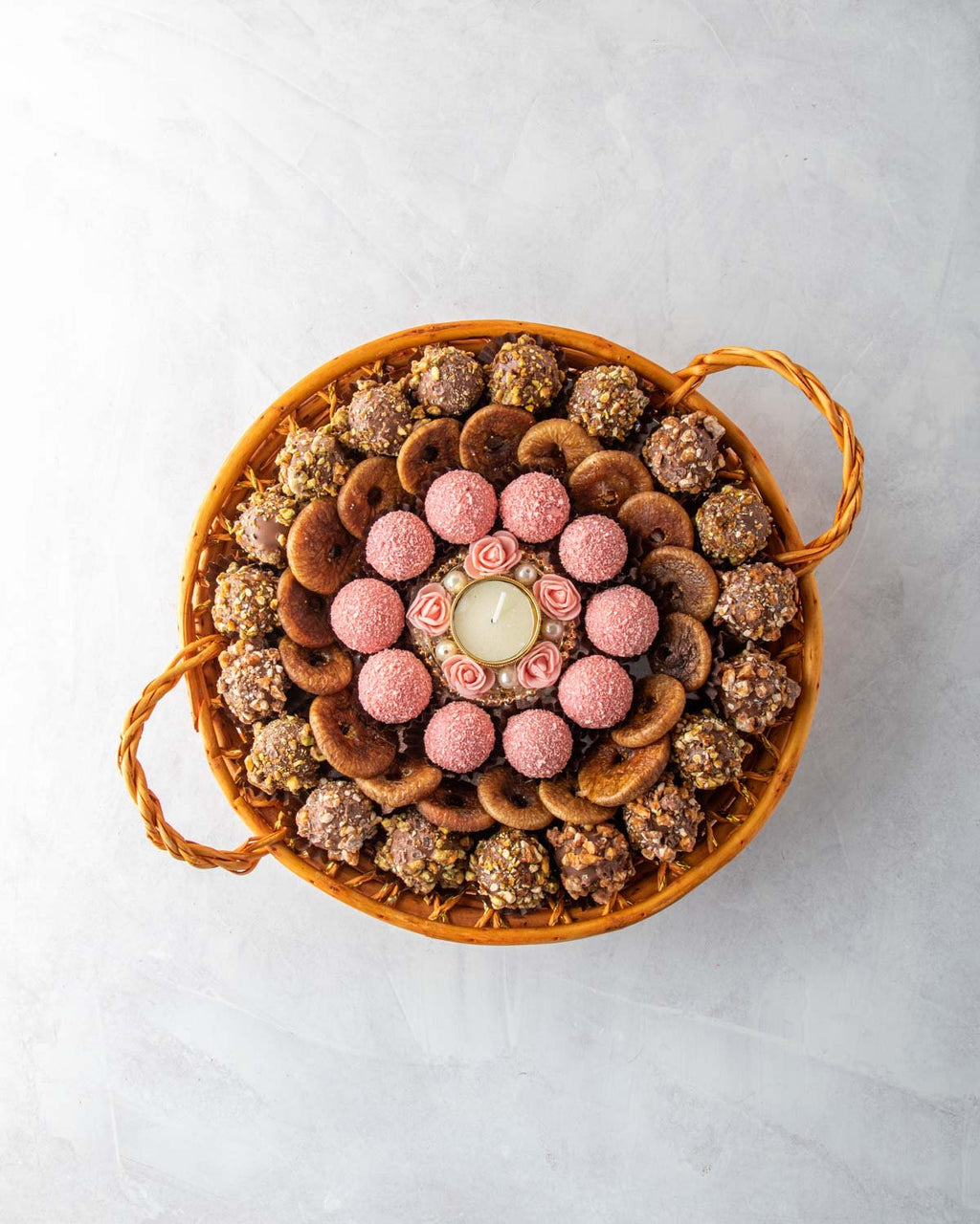 Diwali Hamper with Truffles and Dried Fruits
