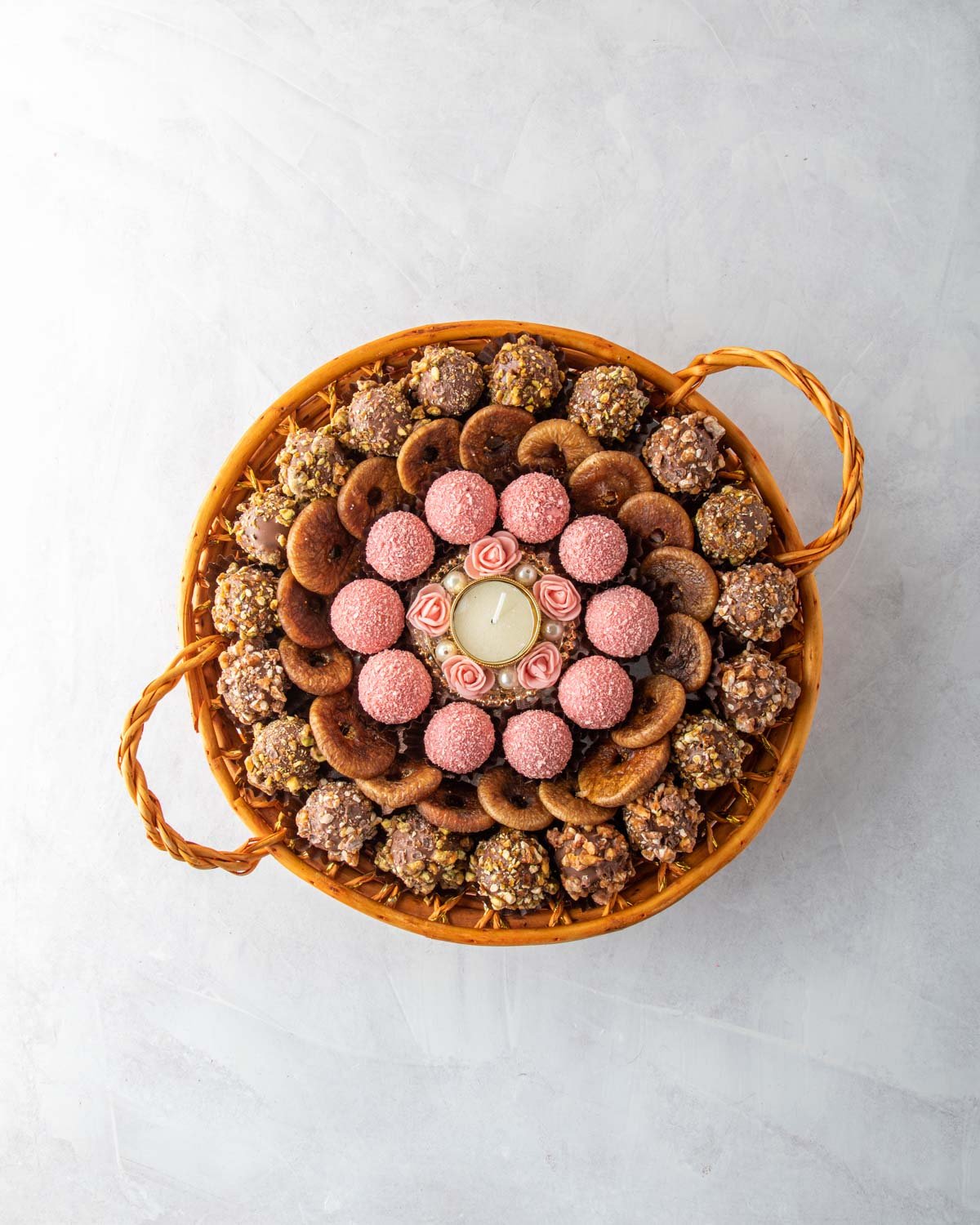 Diwali Hamper with Truffles and Dried Fruits