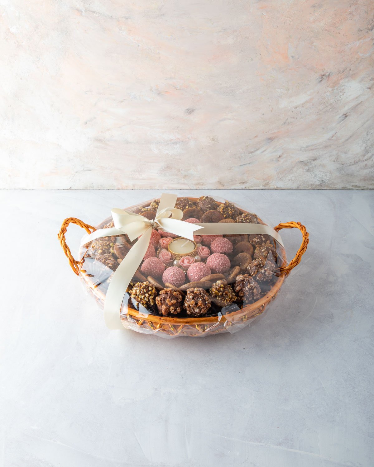 Diwali Hamper with Truffles and Dried Fruits