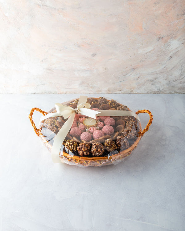 Diwali Hamper with Truffles and Dried Fruits
