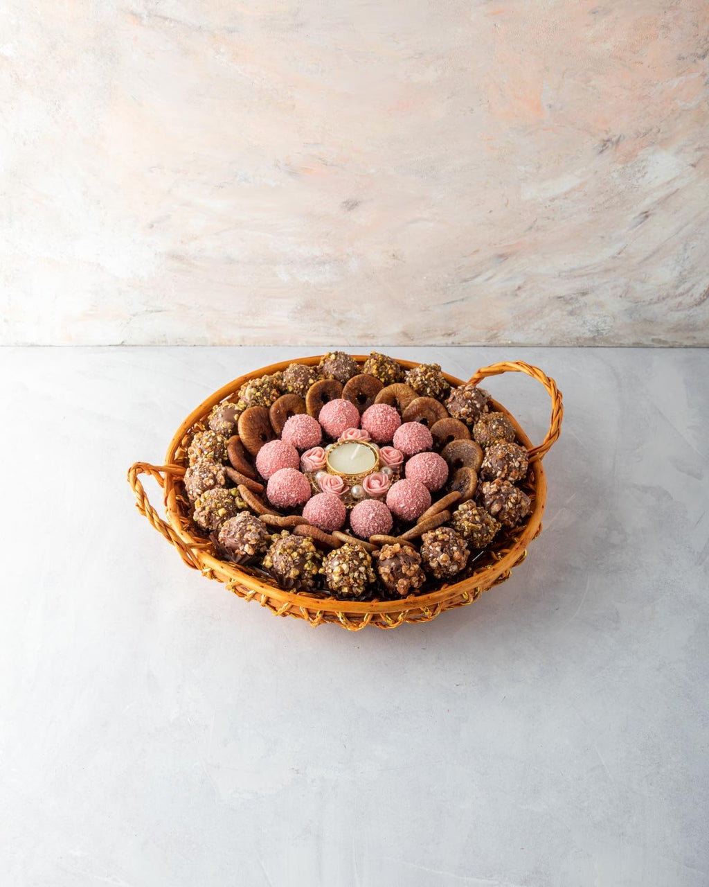 Diwali Hamper with Truffles and Dried Fruits