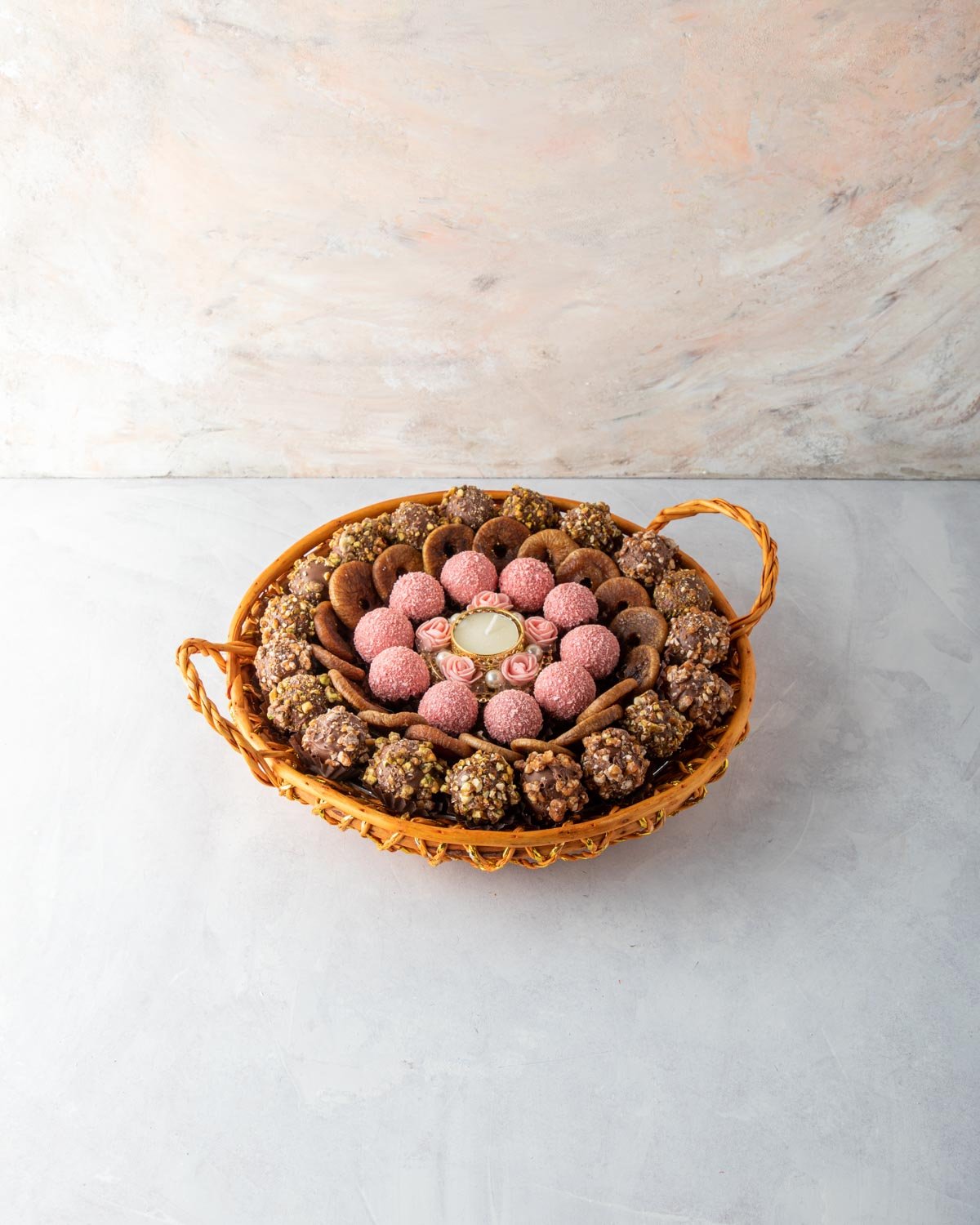 Diwali Hamper with Truffles and Dried Fruits